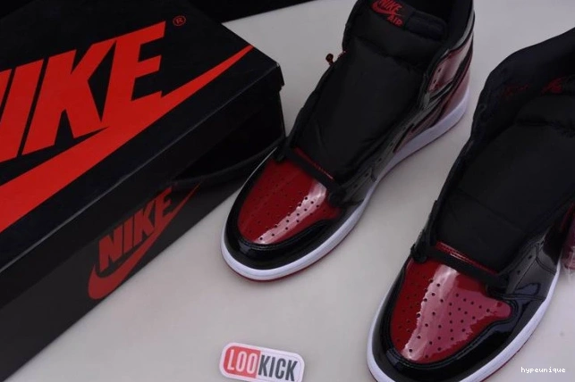 HYPE Bred 555088-063 1 Air High Jordan Patent OG 0725